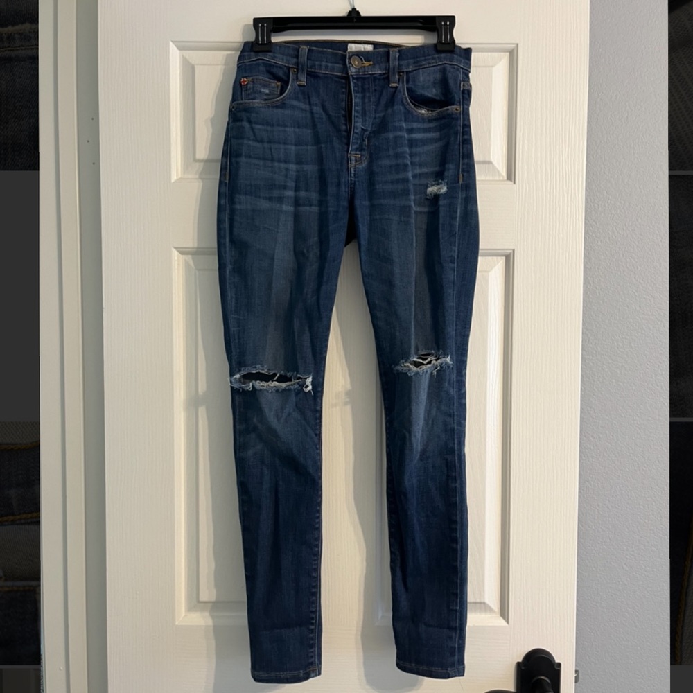 Hudson skinny jeans. High rise Size 26.